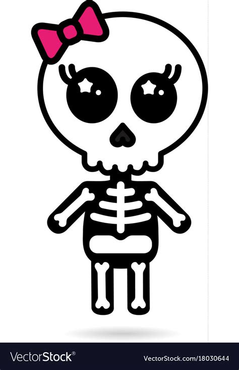 cute skeleton face clipart|skeleton girl face drawing.